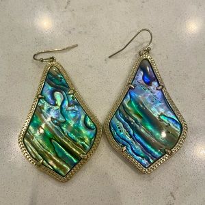 Kendra Scott Alex drop earring in abalone shell